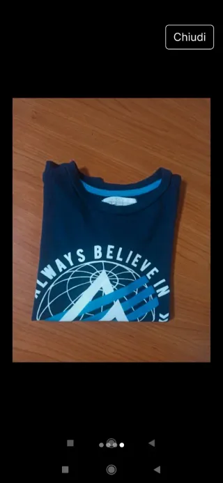 Magliette bimbo Never Give Up e New Fashion