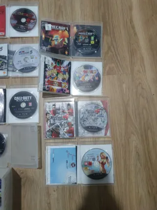 Lote 9 juegos PS3
