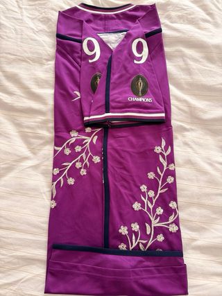 Camiseta Supreme Floral XL Morado