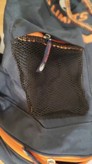 Sacca mono spalla No Limits blu e arancio