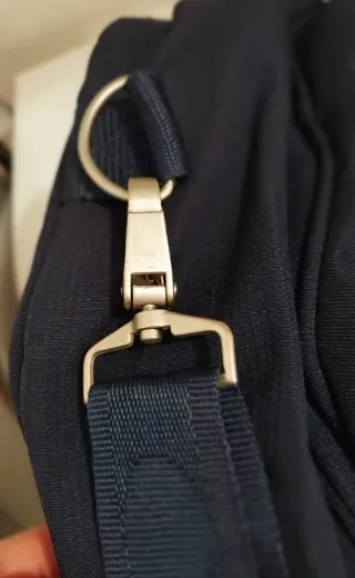 Sacca mono spalla No Limits blu e arancio