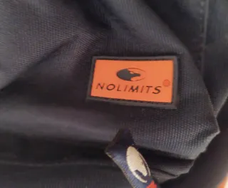 Sacca mono spalla No Limits blu e arancio