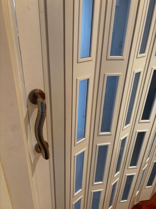 Puerta Plegable Blanca