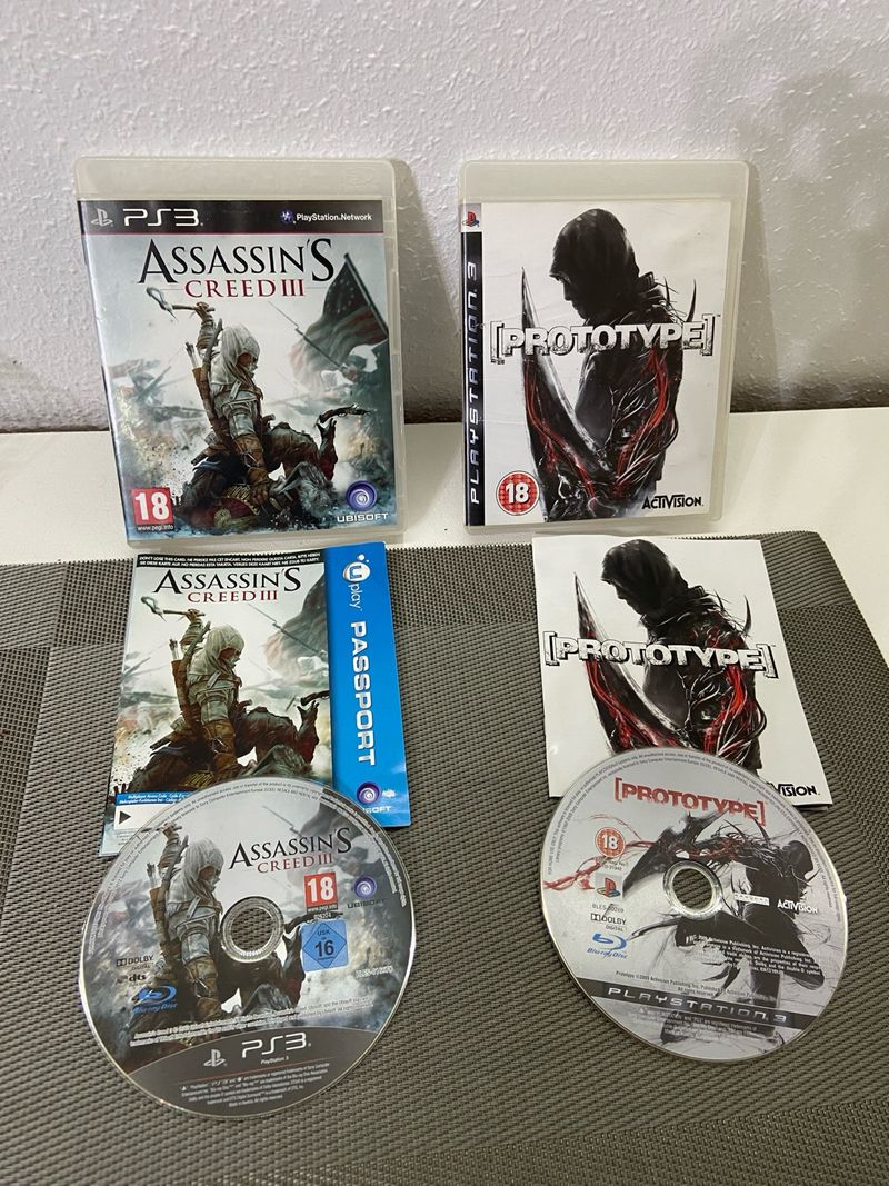 Imagen de Juegos PS3 Assassin's Creed III y Prototype