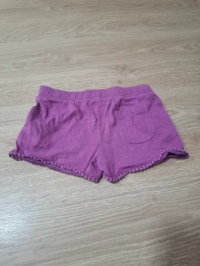 Pantalones cortos Sfera morados 5-6 años
