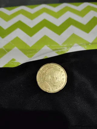 Moneda 20 céntimos Luxemburgo 2013