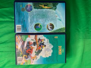 Lote 4 VHS Disney Clásicos (Español)