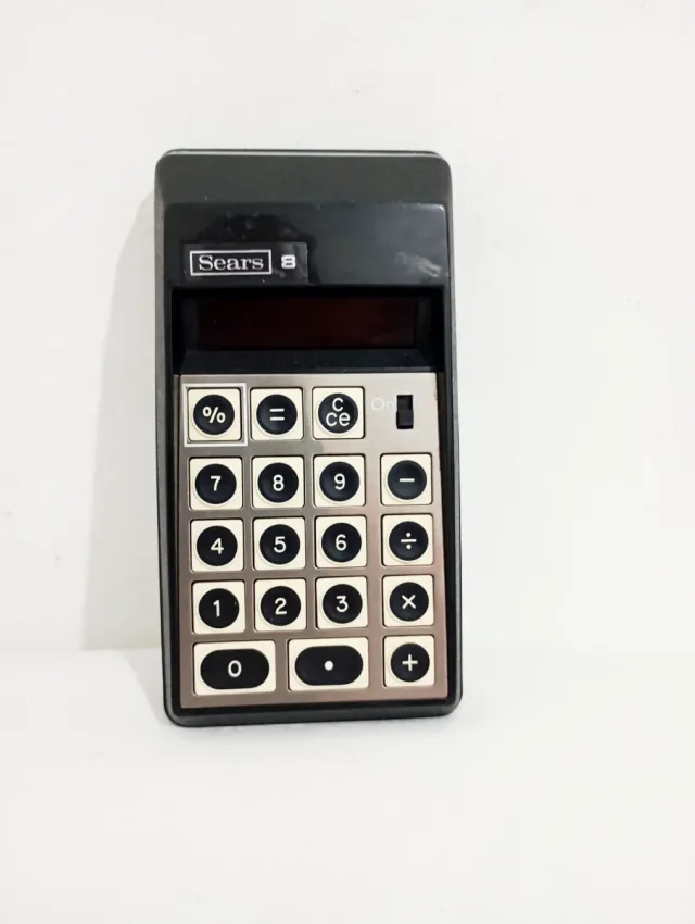 Calculadora Sears 8 Vintage Años 70