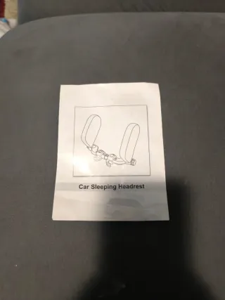 Reposacabezas Coche Negro