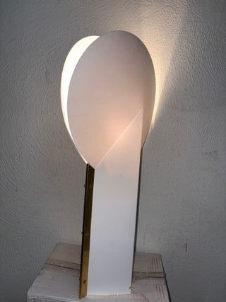 Lampada Samuel Parker oro e bianco