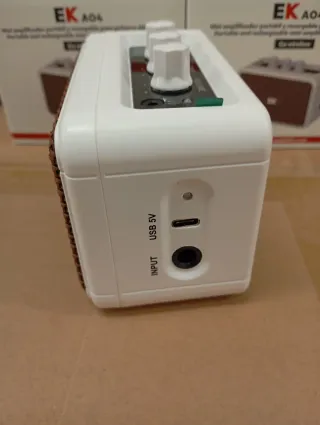 Mini amplificador de guitarra portátil y bluetooth