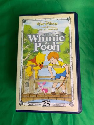 Lote 4 Películas VHS Disney Clásicos