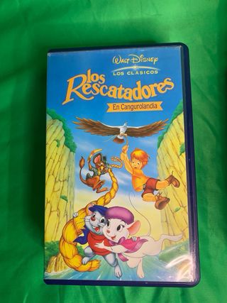Lote 4 Películas VHS Disney Clásicos