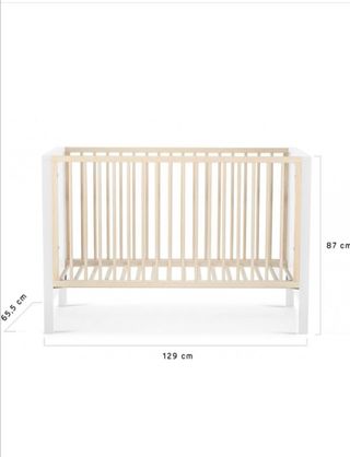 Cuna Kinderkraft Mia Blanca Convertible