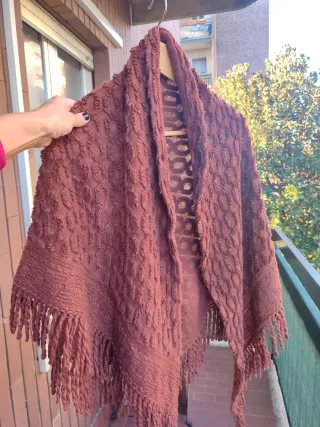 Sciarpa Lanvin vintage marrone