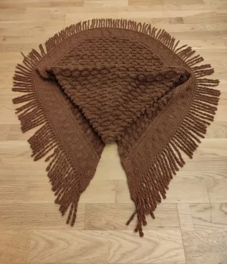 Sciarpa Lanvin vintage marrone