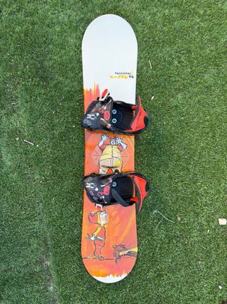 Tabla Snowboard Rossignol 120cm y Fijaciónes