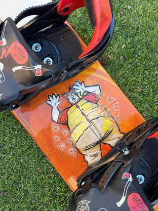 Tabla Snowboard Rossignol 120cm y Fijaciónes