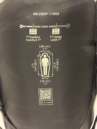 Saco de dormir Forclaz MT 500 5°C