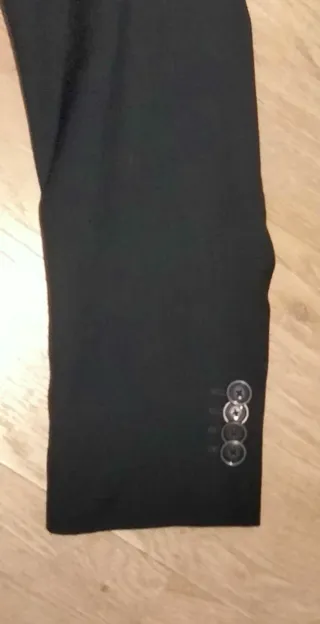 Traje de hombre negro