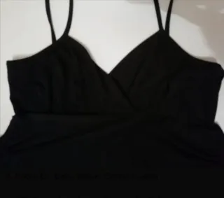 Vestido negro midi Nochevieja Talla 40