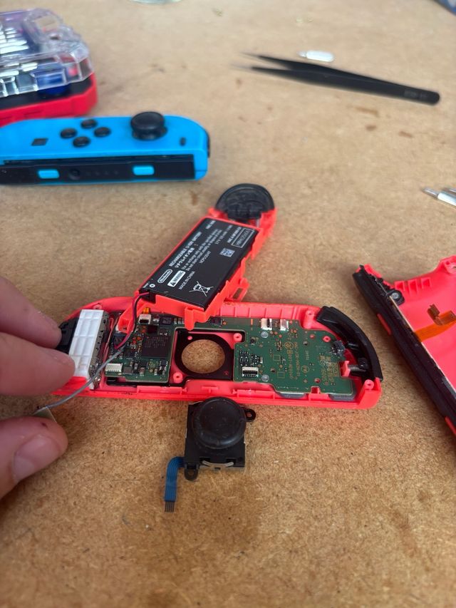 Joycons switch reparacion