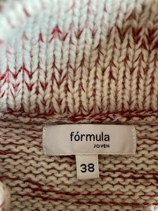 Jersey Fórmula Joven jaspeado talla 38