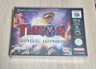 Gioco Nintendo 64 - Turok: Rage Wars con scatola completa