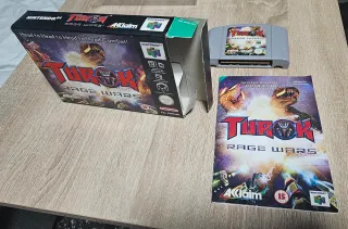 Gioco Nintendo 64 - Turok: Rage Wars con scatola completa