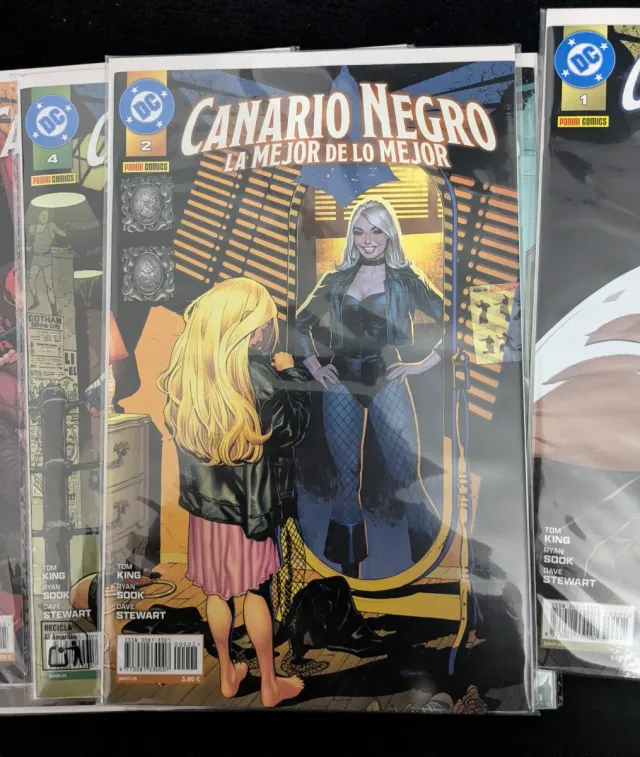 Cómic lote canario negro, superman, all in special