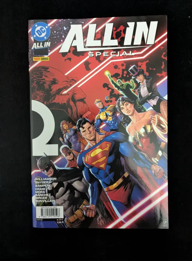 Cómic lote canario negro, superman, all in special