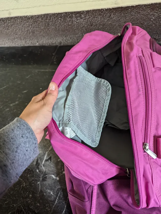 Bolsa Deporte Nike Rosa/Morada Amplia