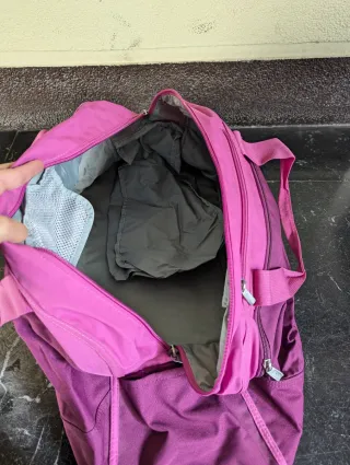 Bolsa Deporte Nike Rosa/Morada Amplia