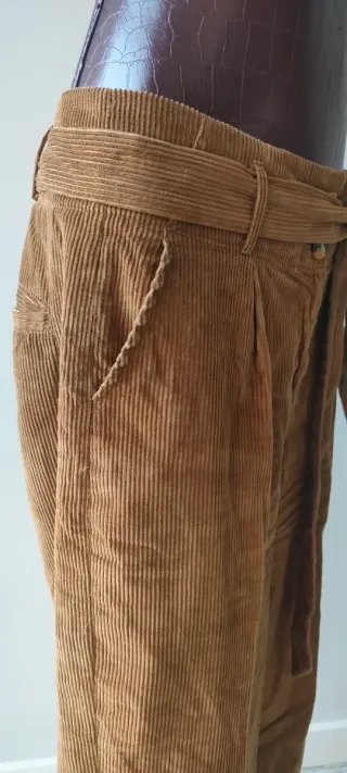 Pantalón pana marrón