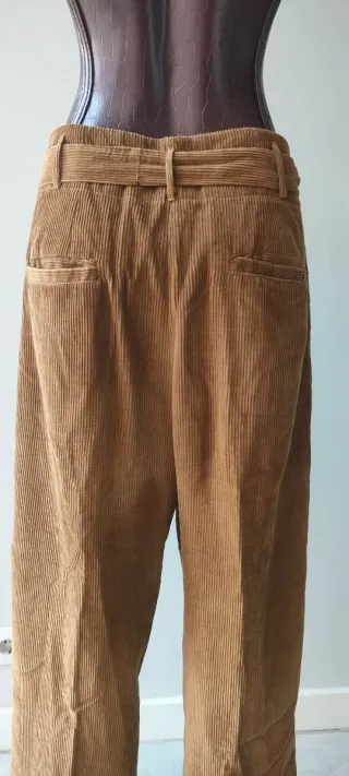 Pantalón pana marrón