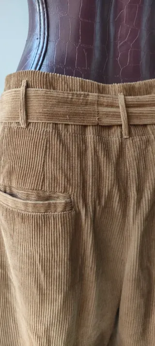 Pantalón pana marrón