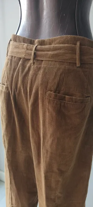 Pantalón pana marrón