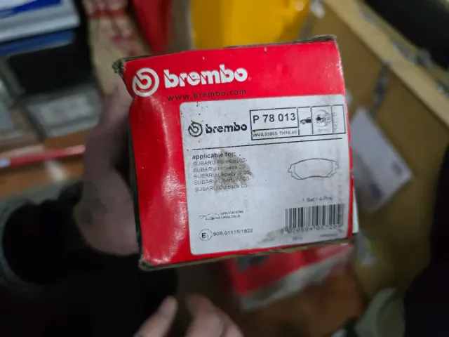 Discos y pastillas freno 5x100 Brembo