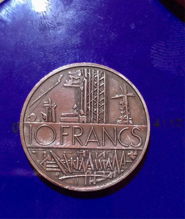 Moneda 10 Francos 1979