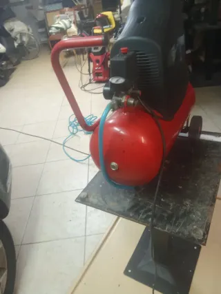 Compresor de aire con 30m de manguera