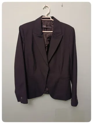 Blazer Zara Negro