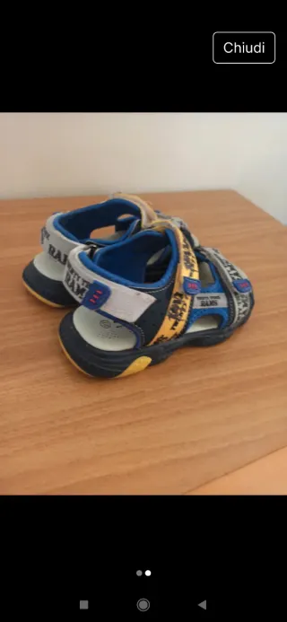 Sandali bimbo Rams n. 27