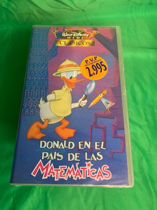 Lote 6 Películas VHS Disney Clásicos Español