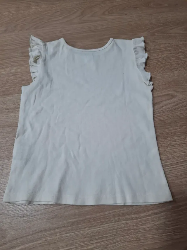 Camiseta niña volantes 6-7 años
