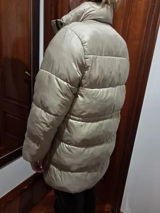 Plumífero Mango Beige