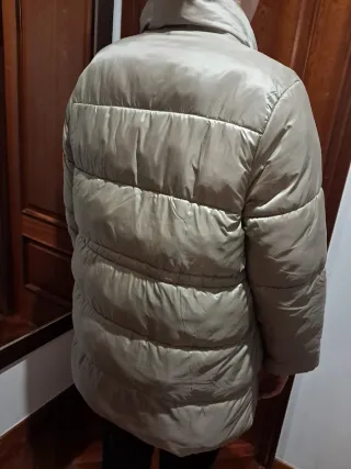 Plumífero Mango Beige