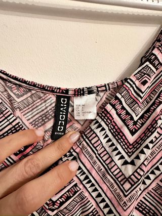 Mono corto H&M estampado geométrico T.34