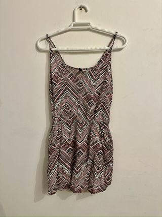 Mono corto H&M estampado geométrico T.34