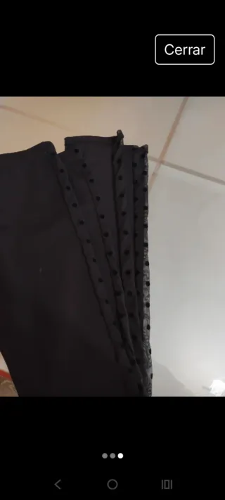 Leggings mujer lunares transparentes