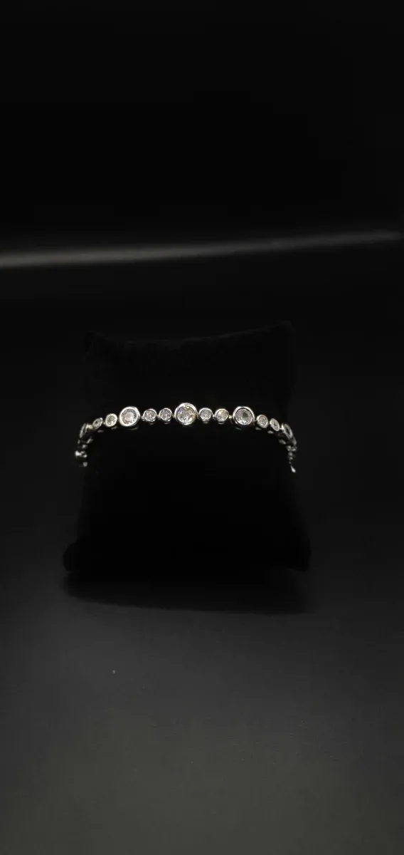 Pulsera Plata Ley 925 Circonitas